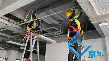 北京地區(qū)某辦公寫字樓中央空調(diào)清洗案例